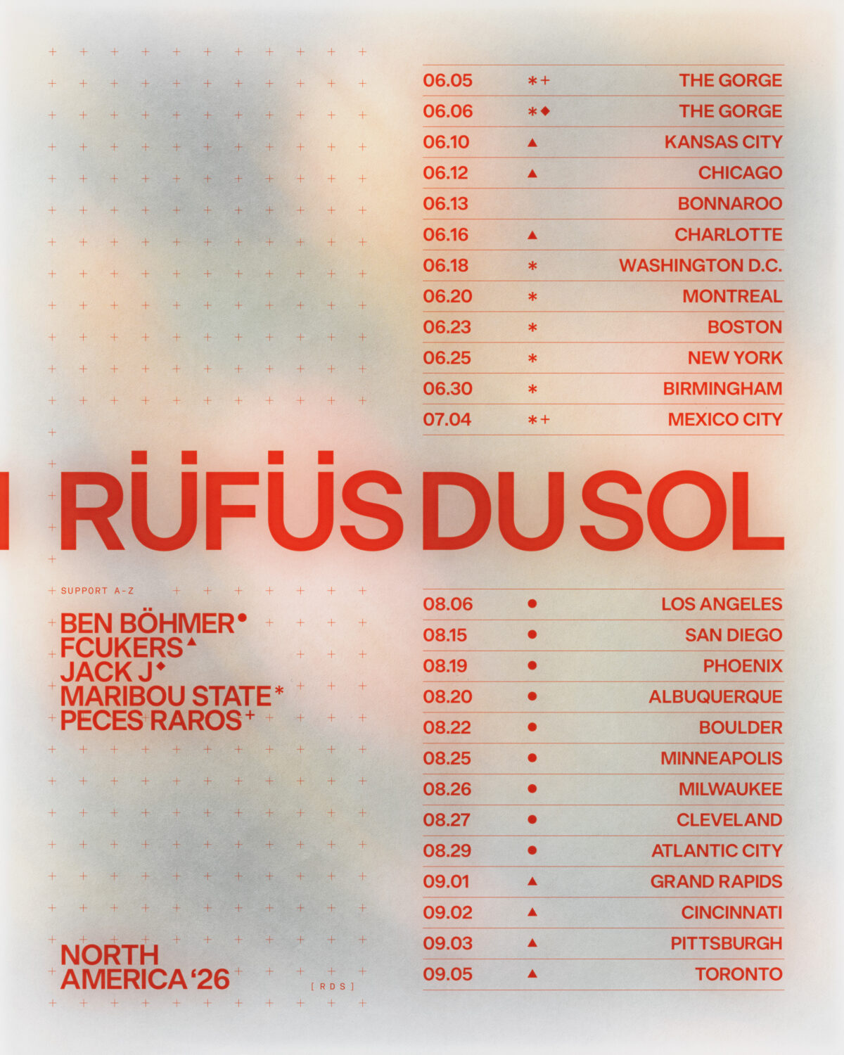 RÜFÜS DU SOL Announce Biggest North American Headline Tour To Date
